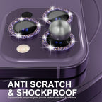 Choiche [3+1 for iPhone 14 Pro/iPhone 14 Pro Max Camera Lens Protector Bling - Image 3