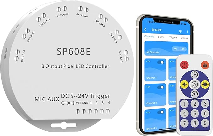 PAUTIX SP608E Built-in Mic/AUX Music Bluetooth SPI Controller by PAUTIX