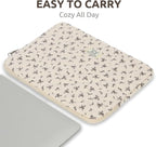 Puffy Laptop Sleeve 13-15.6 Inch Cute Quilted Laptop Protective Case Padded - Image 6