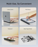 3 in 1 Silicone Laptop Stand, Keyboard Riser - Image 5