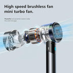 Handheld Fan, Mini Small Portable Turbo Fan, Rechargeable - Image 2