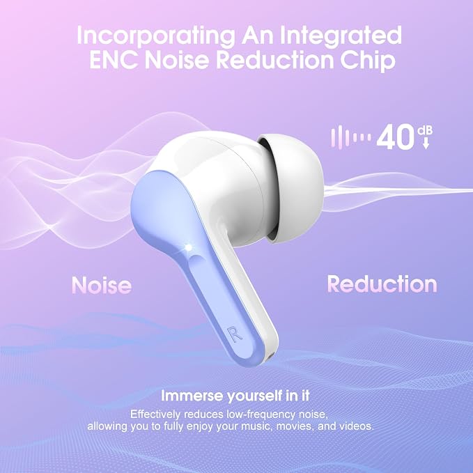 Wireless Earbuds, IP7 Waterproof in Ear Earphones, LED Display Ear buds - Image 3