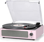 Vinyl Record Player with Speakers Turntable by seasonlife