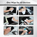 Air Jungles Electronic Screen Cleaning Wipes 70 Count, Large 8"x10" Cleaner - Image 6