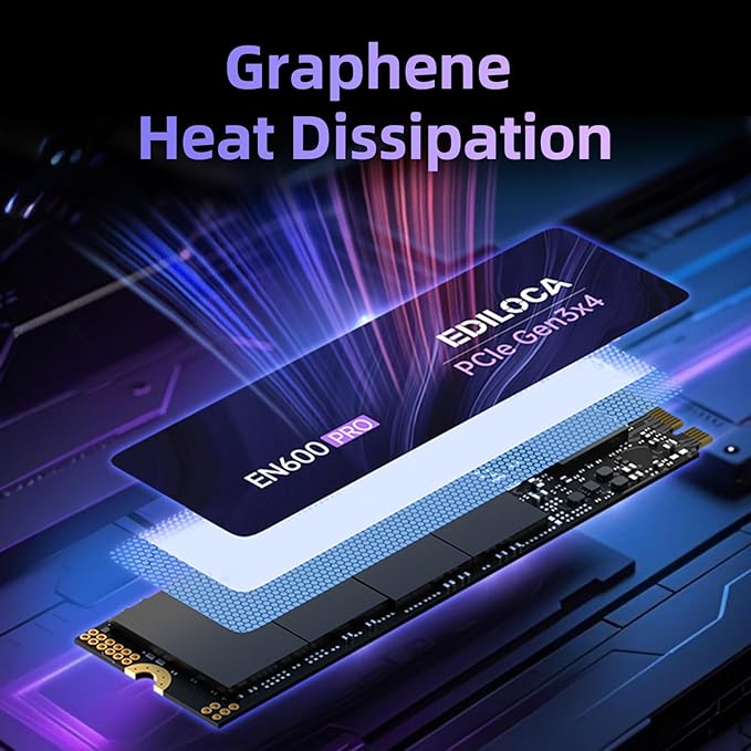 EN600 PRO SSD 2TB PCIe 3.0 Gen 3x4, NVMe M.2 2280, Internal Solid State Drive - Image 5