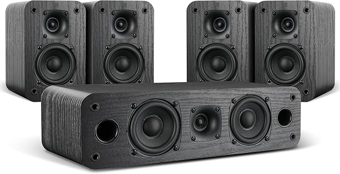 Saiyin 5.0 Home Theater System, 100w HiFi Surround Sound Speakers by Saiyin