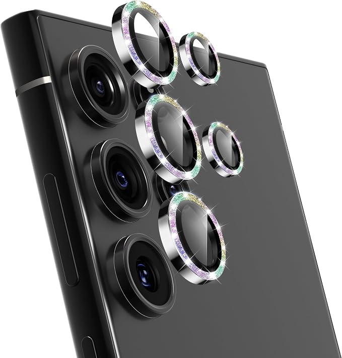 For Samsung Galaxy S24 Ultra Camera Lens Protector, Individual Lens Protector by Vipsent