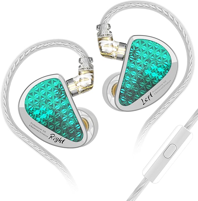CCA KZ AS16 PRO in Ear Monitor Headphones 16BA Balanced Armature Drivers HiFi by CCA