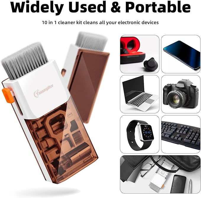 Laptop Screen Keyboard Cleaner Kit, All in 1 Electronics Cleaning Tool - Image 8