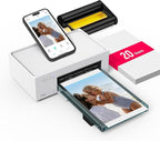 Liene 4x6'' Photo Printer, Wi-Fi Picture Printer, 20 Sheets, Full-Color Photo by Liene