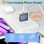 iPhone Fast Charger, iPhone Charger Fast Charging 2Pack PD 6FT Type C Quick USB - Image 3