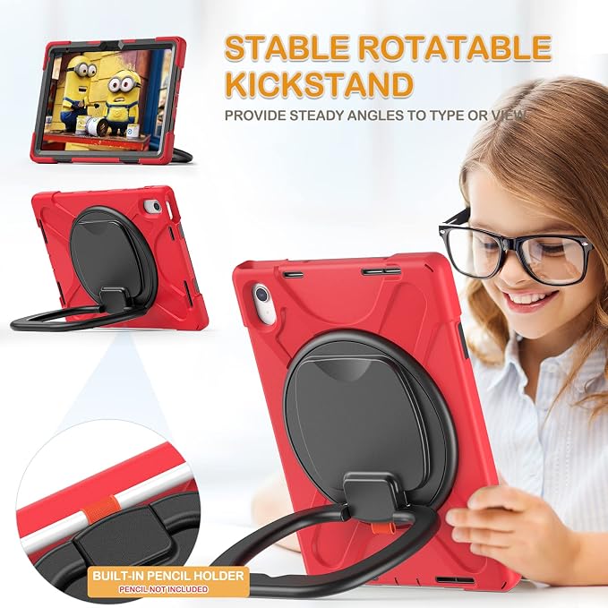 BRAECN Kids Case for iPad 11th/10th Generation 11”/10.9'' 2025/2022, Heavy Duty - Image 3