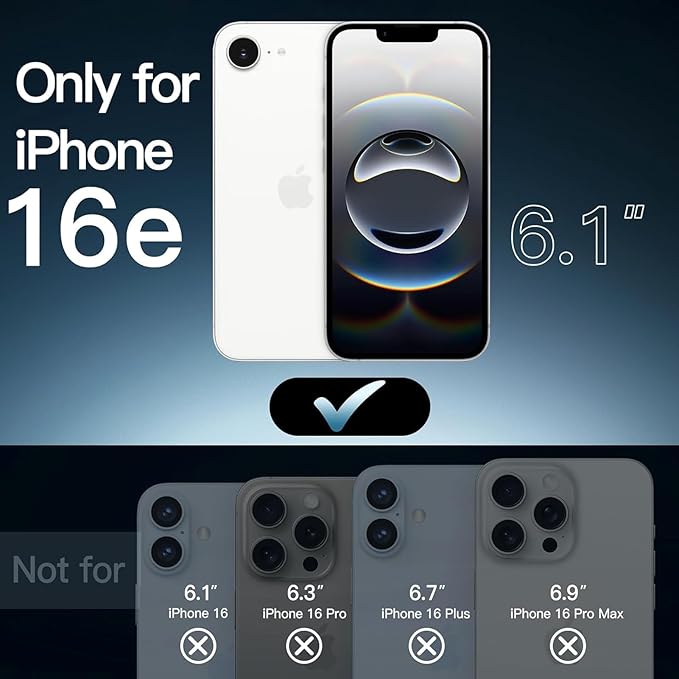 Battery Case for iPhone 16e, Upgraded 10800mAh Rechargeable Portable Extended - Image 2