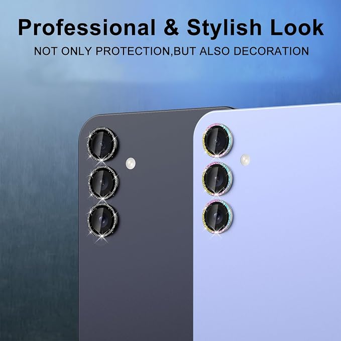 for Samsung Galaxy A16 Camera Lens Protector, Individual Metal Ring Tempered - Image 6