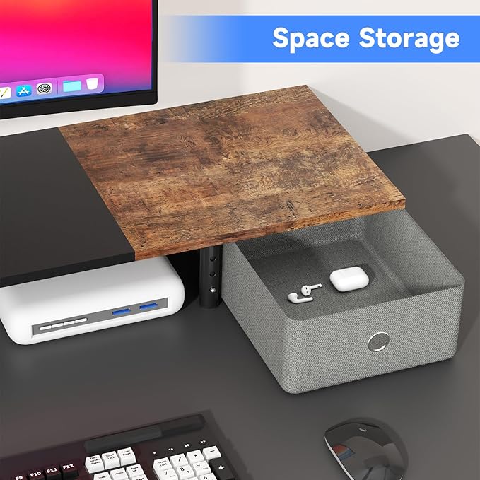 Suptek Dual Monitor Stand Riser - Image 5