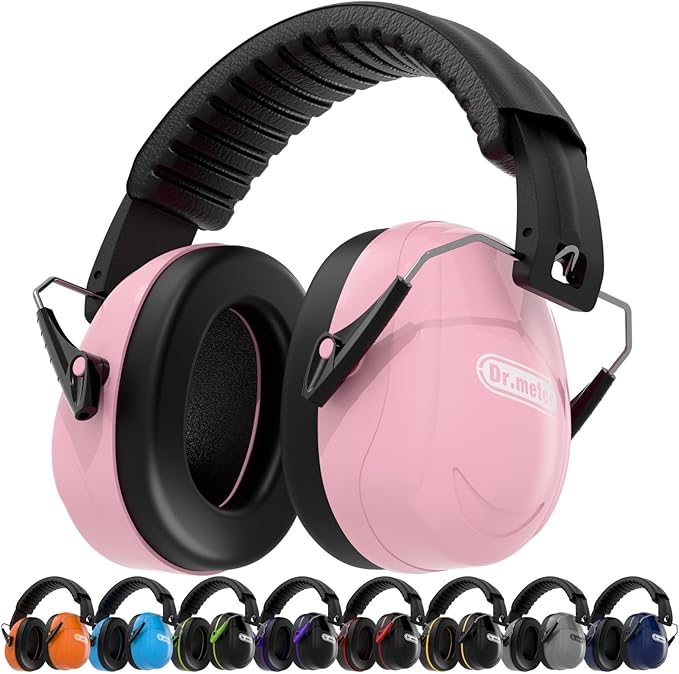 Dr.meter Noise Reduction Ear Muffs, Ear Protection Noise Cancelling Headphones by Drmeter