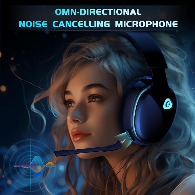 2.4GHz Wireless Gaming Headphones - Image 4