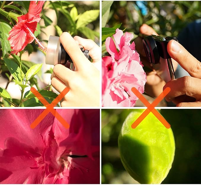 Professional Phone Camera Lens 75mm Macro Lens HD DSLR Effect Clip-on - Image 9