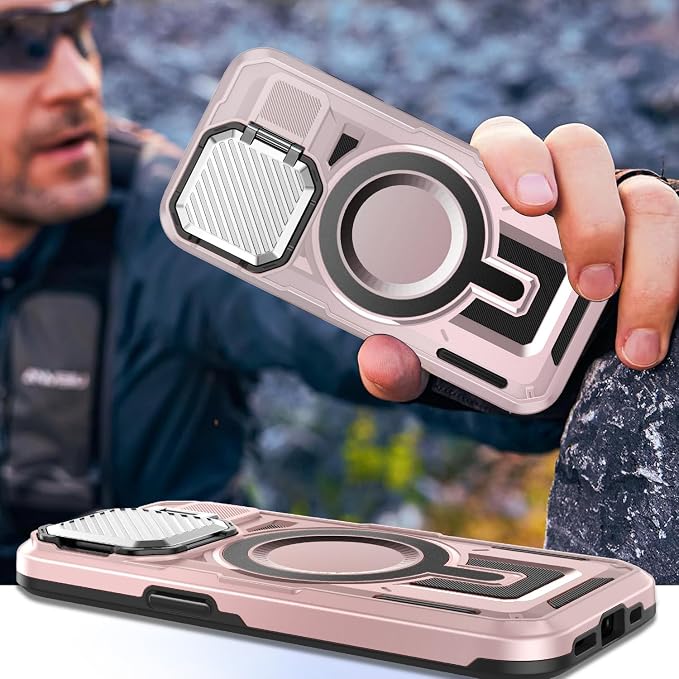 Camera Stand Case for iPhone 12 Pro Max, 2024 Version Military Grade Protective - Image 8