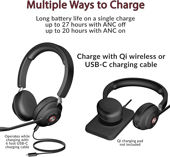 CA Essential Bluetooth Headset – Professional Wireless Headset Optimized - Image 6
