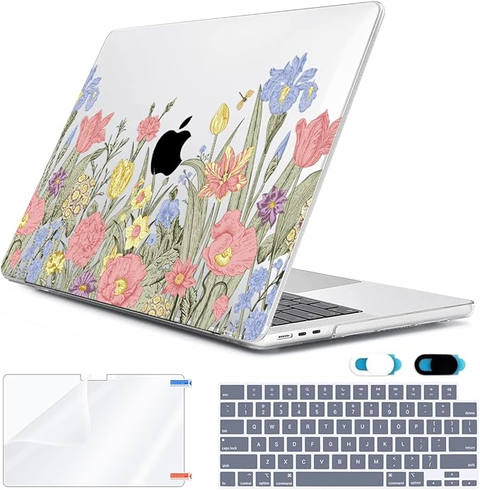 Compatible with MacBook Air 13 inch Case 2025 2024-2022 M4 A3240 M3 A3113 M2 by HOHAIYOO