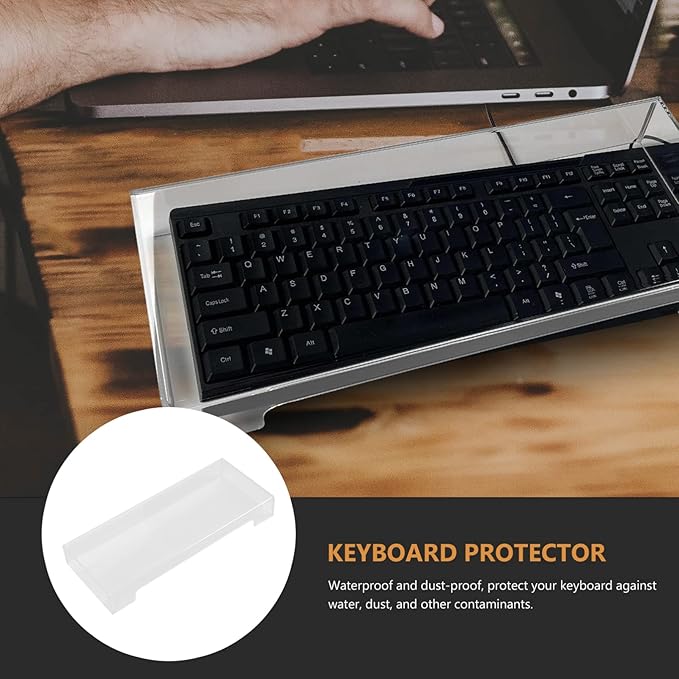 1pc Keyboard Cover Water- Case Transparent Keyboard Protector Cover Protective - Image 6