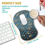 Hokafenle Ergonomic Mouse Pad Wrist Support, Wrist Rest Mousepad - Image 3