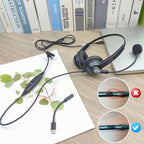 Callez Wired Computer Headset, 3.5mm/USB-C Headset - Image 7