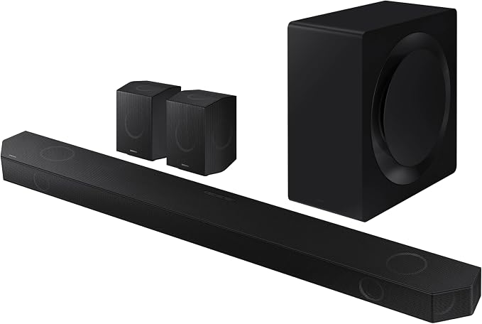 SAMSUNG Q990D 11.1.4ch Soundbar w/Wireless Dolby Atmos Audio, Rear Speaker - Image 9