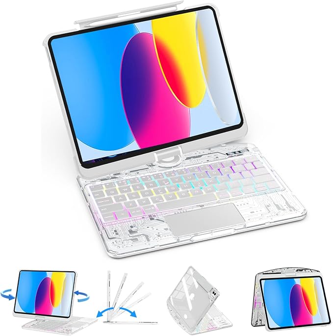 TSQQST Clear Wireless Keyboard Case by TSQQST-CASE