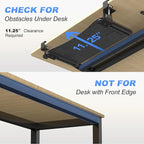 suptek Keyboard Tray Under Desk Pull Out - Image 3