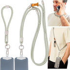 Pulpo 2-in-1 Cell Phone Wrist Strap and Lanyard Sage by Pulpo