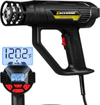 TECKWRAP Heat Gun 2000W with LCD Display, Adjustable Hot Air Gun - Image 9