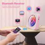 CD Player Portable Bluetooth 5.1 Desktop CD Player - Image 3