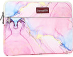 Canvaslove Pink Marble Laptop Sleeve Case Bag by Canvaslove