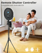 UBeesize 12" Ring Light with 62" Tripod Stand, Professional Big Ring Light with - Image 6