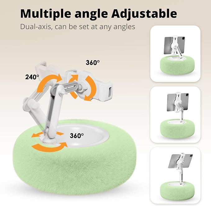 Kindle/Tablet Pillow Stand for Reading, Adjustable Tablet Pillow Stand for Lap - Image 4