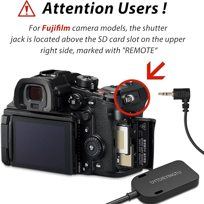 for Fuji/Canon Camera Cable Universal Iron cage Handle Shutter Release - Image 5