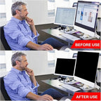 Computer Privacy Screen 24.5 Inch Removable Privacy Shield Anti Glare Monitor - Image 7