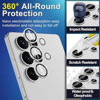 for Samsung Galaxy S25 Ultra Camera Lens Protector, Individual Metal Ring - Image 3