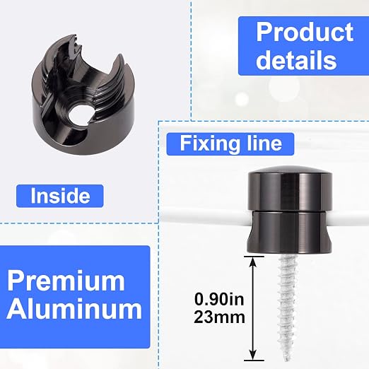 1 Sets Charger Holders for Cords, Adhesive Metal Cord Clips, Cable Management - Image 3