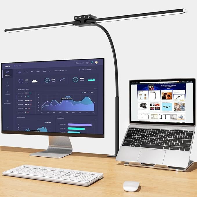 EppieBasic Desk Lamp, 24W Led Desk Lamps by EppieBasic