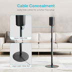Adjustable Height Speaker Stands Compatible - Image 4