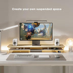 Fenge Acrylic Monitor Stand Riser, 42.5 Inches Dual Monitor Stand - Image 7