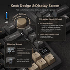 RK ROYAL KLUDGE M75 Wireless Mechanical Keyboard 2.4Ghz/BT5.1/USB-C Gaming - Image 3