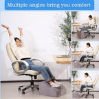 Foot Rest for Under Desk at Work.Multifunctional 3-Tier Foot Stool, - Image 5