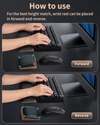 ASFSKY Keyboard and Mouse Wrist Rest Set - Image 5