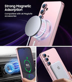 Magnetic for Samsung Galaxy S24 FE Case Slim Soft Silicone Bumper Shockproof - Image 3