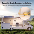 Power Queen 12V200Ah PLUS LiFePO4 Battery, Low Temperature Protection, Built-in - Image 3