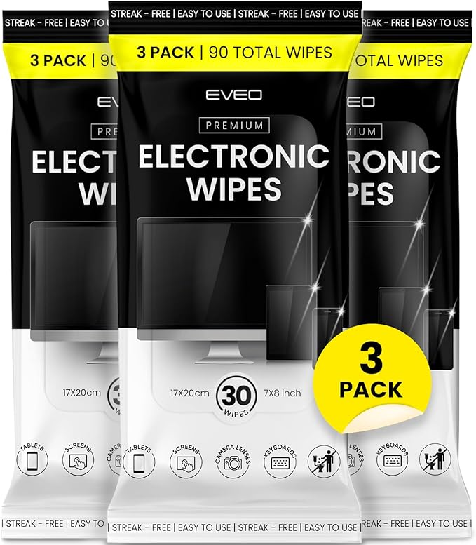 EVEO Electronic Wipes Screen Cleaner by EVEO